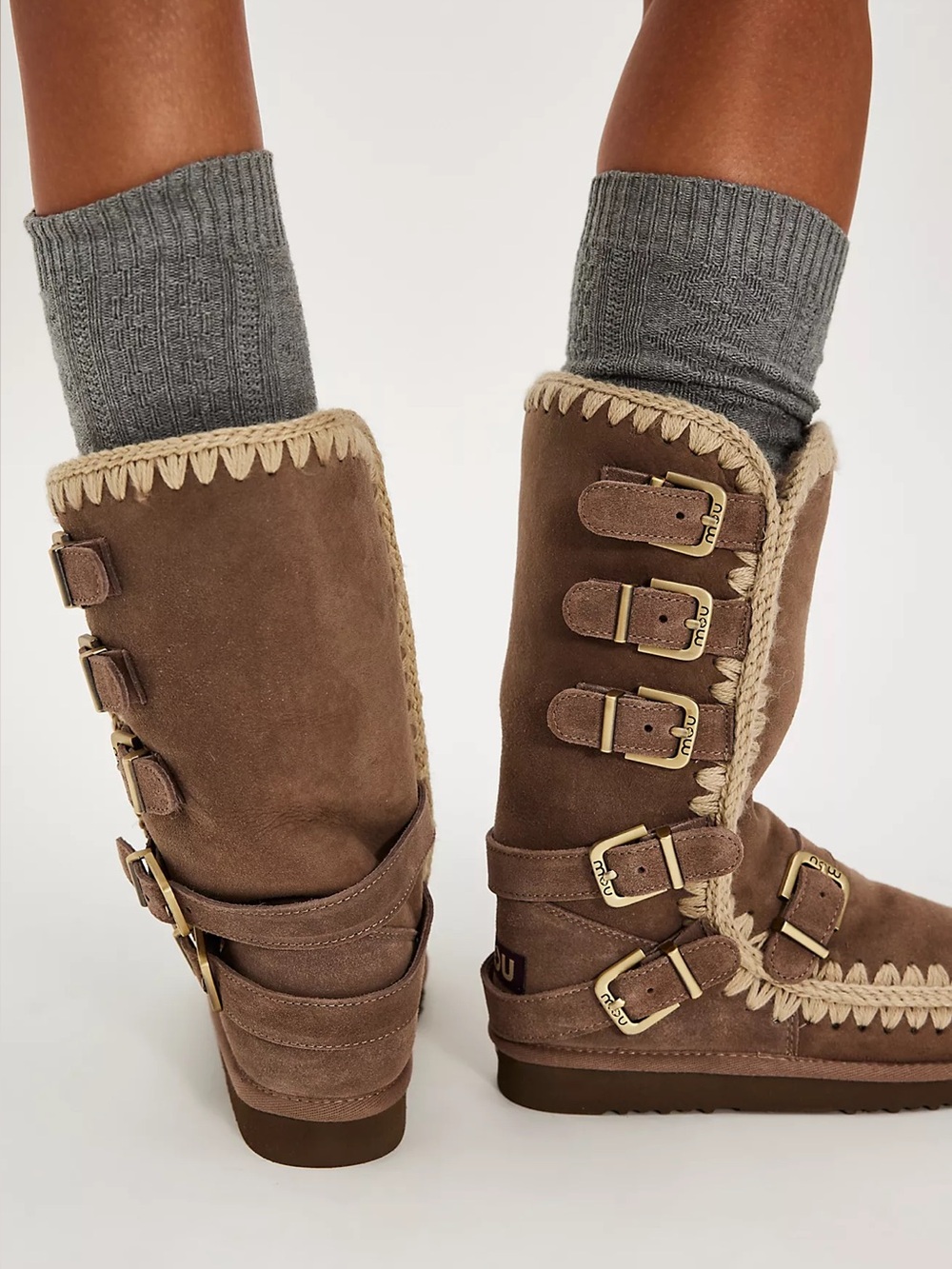 Mou Eskimo 40 Buckle Straps boots
